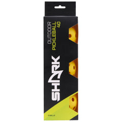 SHARK BOLA PICKLEBALL C/ 3PCS
