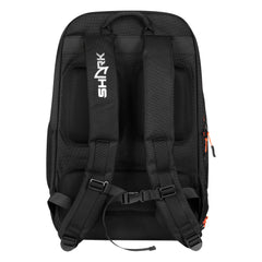 MOCHILA SHARK ELITE PRETA E LARANJA